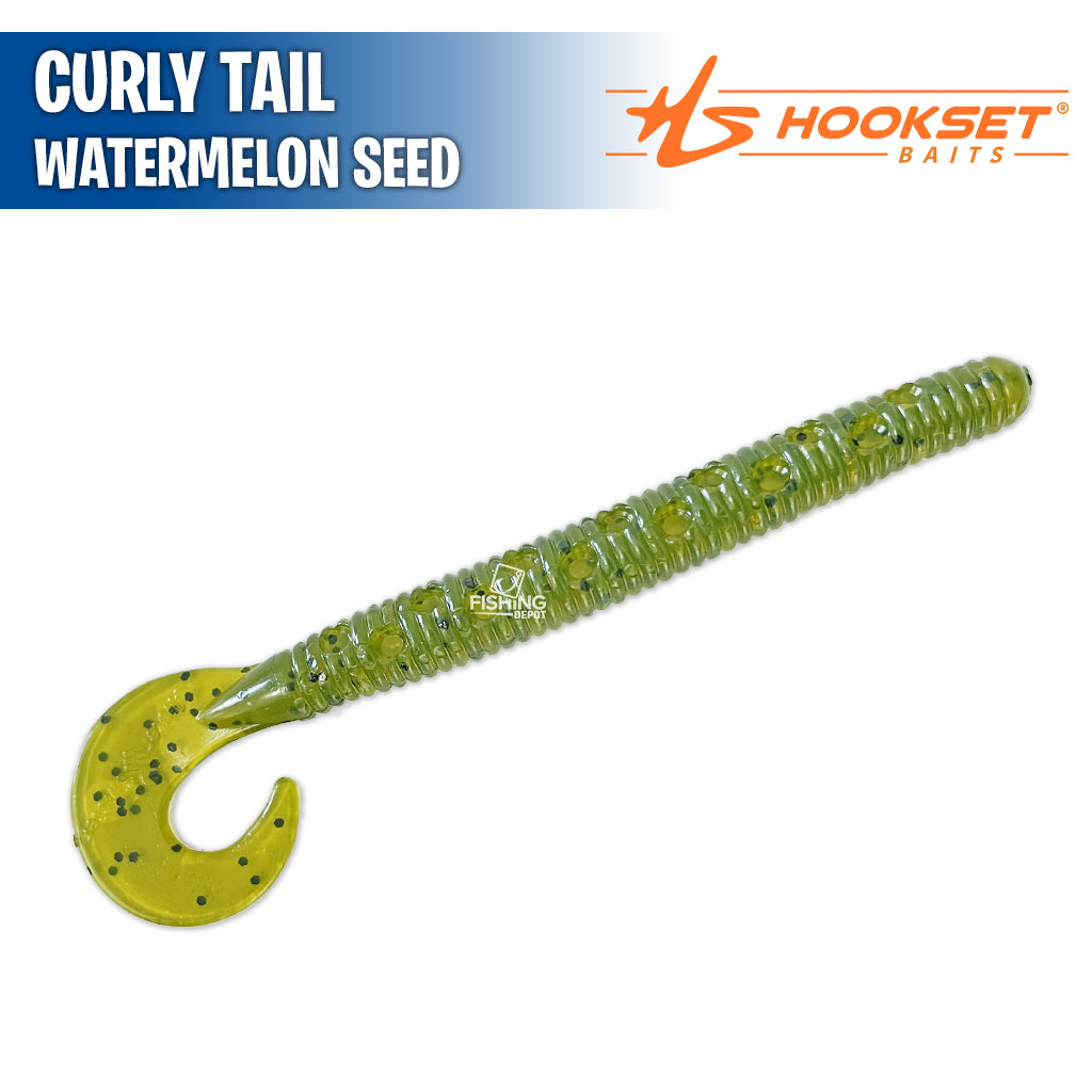 Curly Tail 4" - Hookset Baits